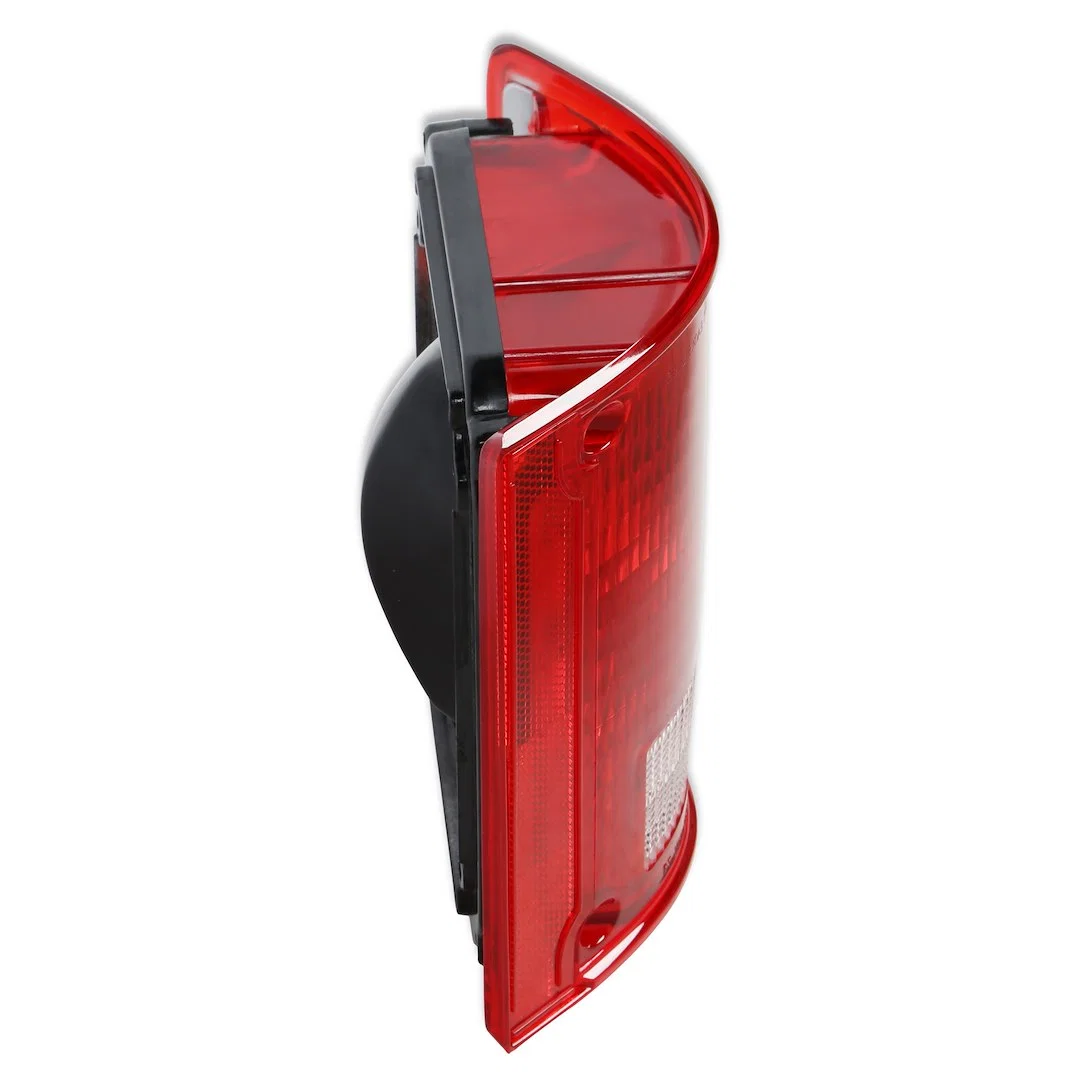 07-108 – HOLLEY Tail Light Lens, Red Lens With Clear Reverse Rectangular Single With Housing/ Mounti - view 2
